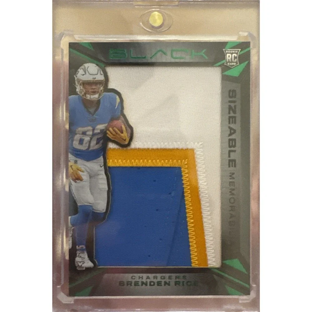 2024 Panini Black Brenden Rice Rp 03/25 Sizable Memorabilia